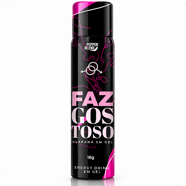 Gel Faz Gostoso Bebida Energética em Gel 18g Pepper Blend