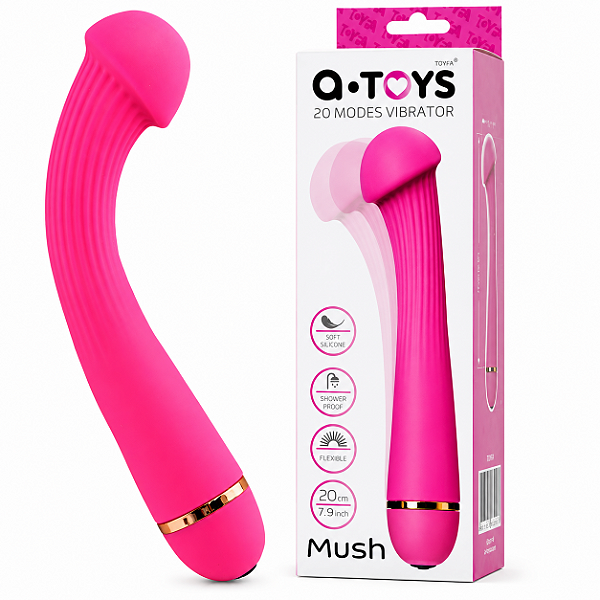 Vibrador Cogumelo Com 20 Modos De Vibração Intt