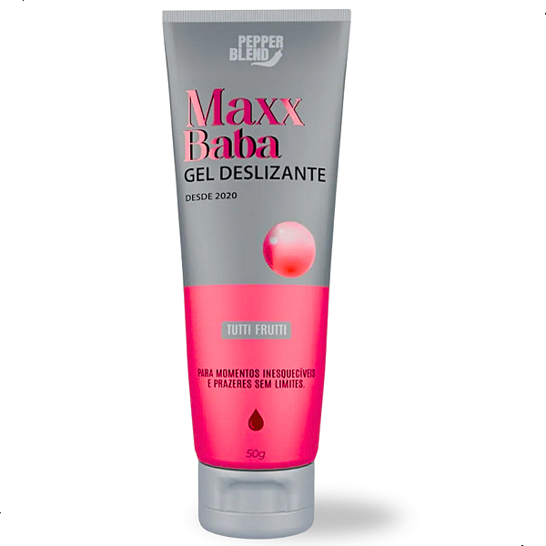Maxx Baba Lubrificante Íntimo Beijável Comestível Deslizante