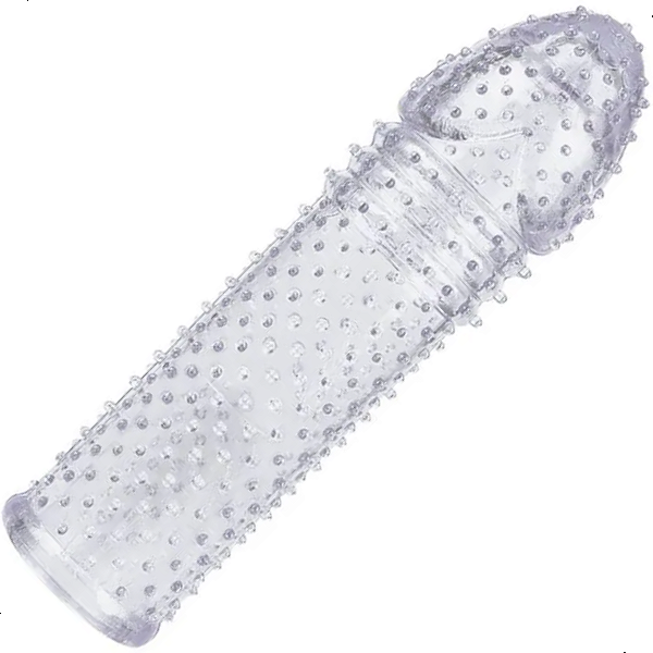 Capa Peniana Extensora Texturizada Massageadora 15 Sexshop
