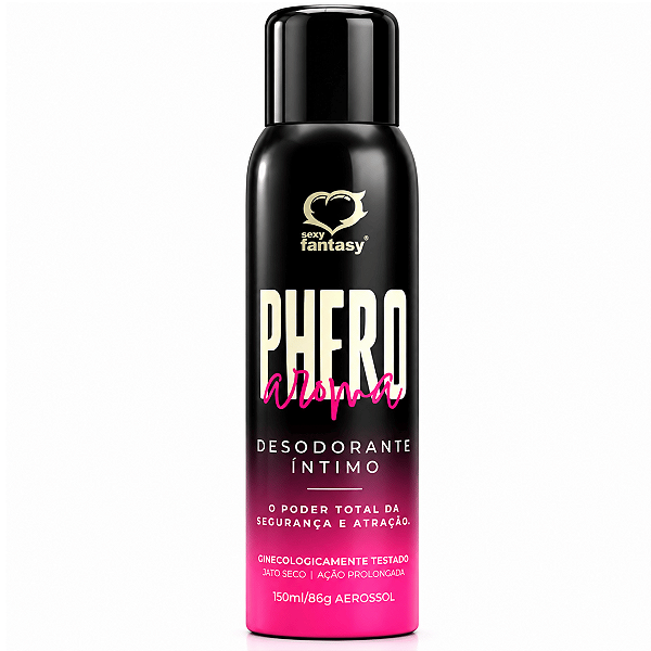 Desodorante Íntimo Feminino 150ml Fragrâncias Aromas Mulher Sexy Fantasy Phero