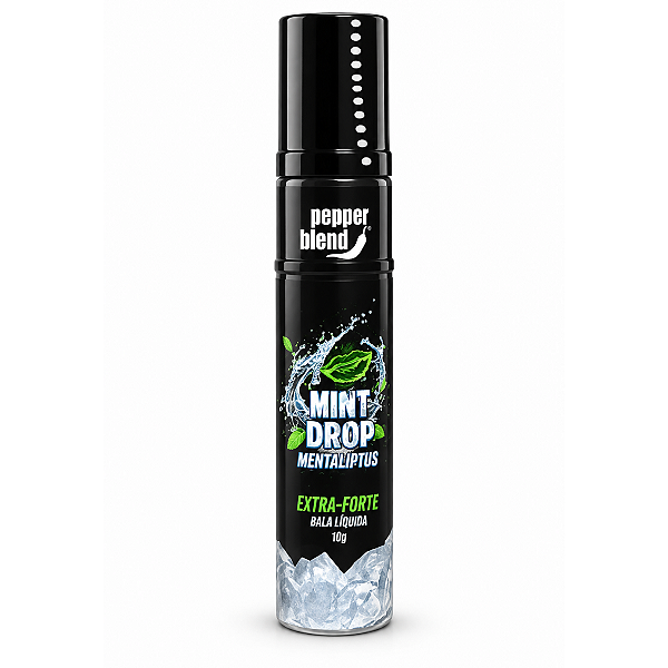 Bala Líquida Spray 18ml Pepper Blend Mint Drop Mentaliptus Extra Forte