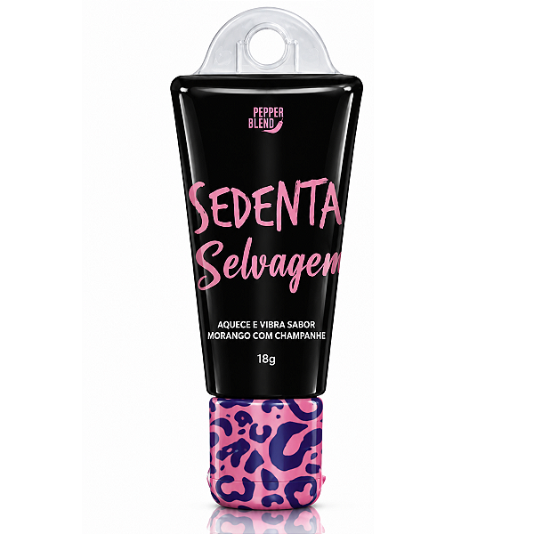 Vibrador Líquido Sedenta Selvagem Comestível 18g Pepper Blend