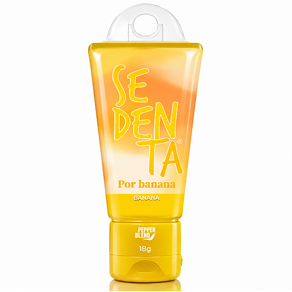 Sedenta Por Banana Gel Comestível 18g Pepper Blend