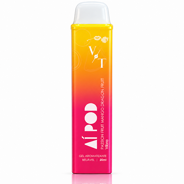 Aí Pod Gel Aromatizante Beijável Ice 20Ml Hot Flowers   Vibra