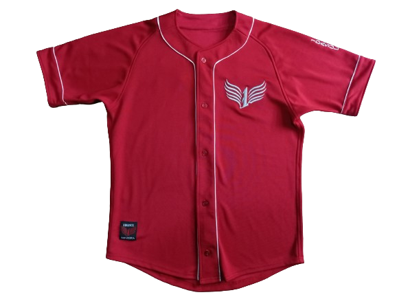 Camisa baseball - Vermelha