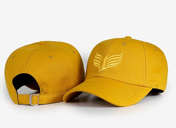 Boné Strapback Cross - Amarelo Sol