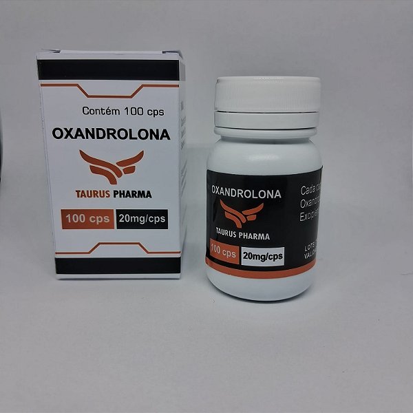 OXANDROLONA 20MG - 100 CAPSULA TAURUS PHARMA