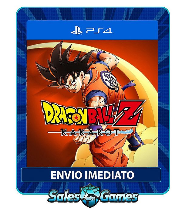 Dragon Ball Z: Kakarot - PS4 - Edição Padrão - Primária - Mídia Digital.