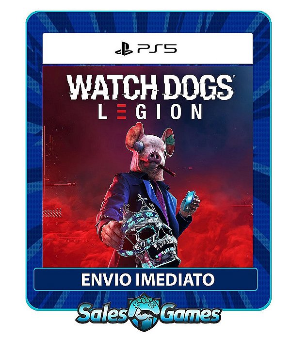 Watch Dogs: Legion - PS5 - Edição Padrão - Primária - Mídia Digital