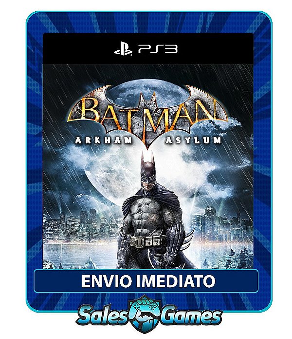 Batman Arkham Asylum - PS3 - Midia Digital