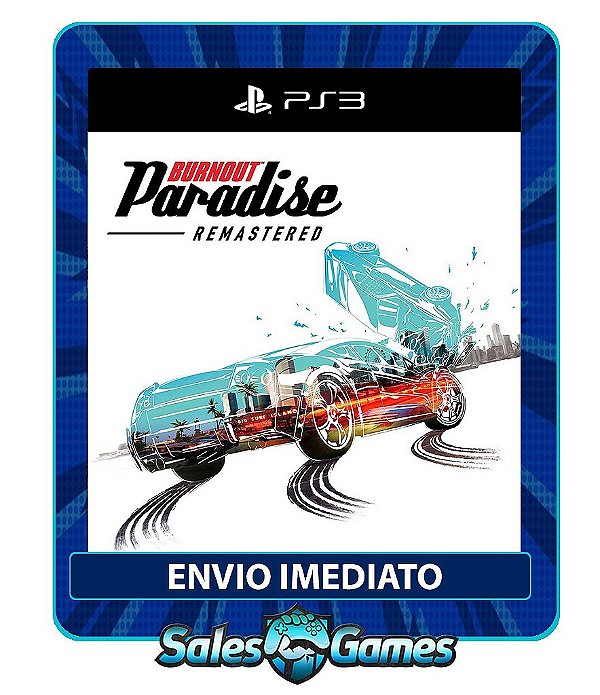 Burnout Paradise - Ps3 - Midia Digital