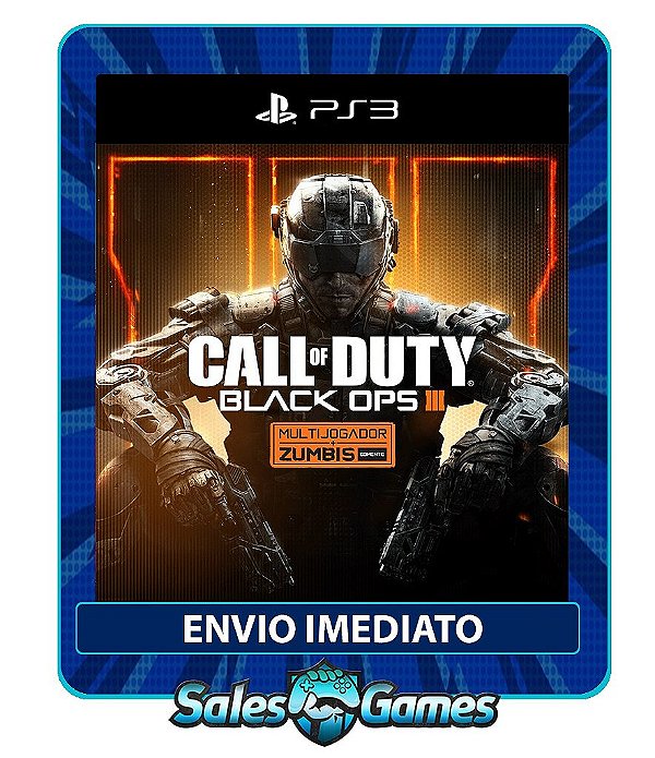 Call Of Duty Black Ops III - PS3 - Midia Digital