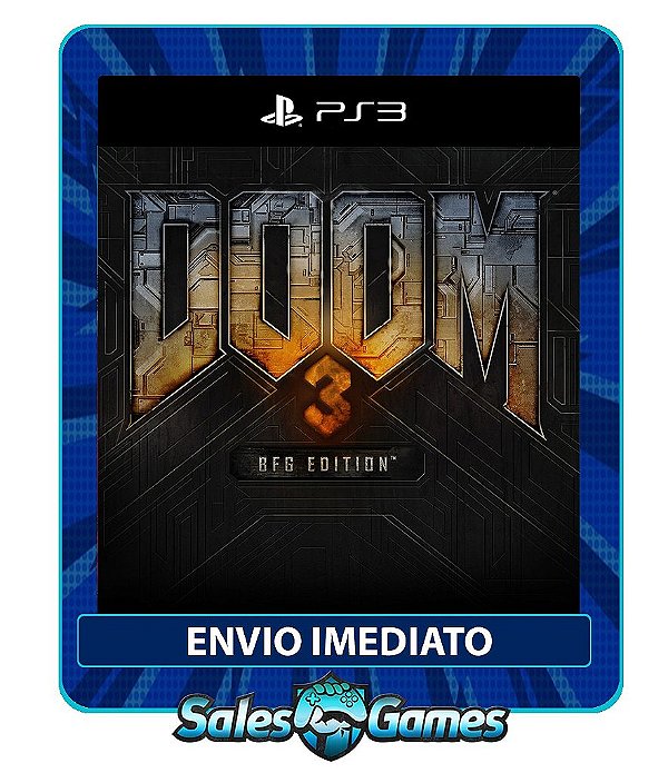 Doom 3 - Bfg Edition - PS3 - Midia Digital