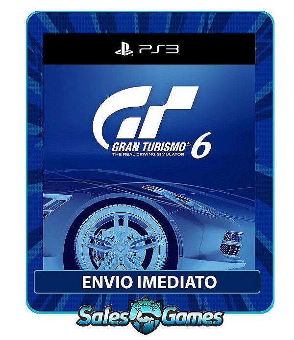 Gran Turismo 6 - PS3 - Midia Digital