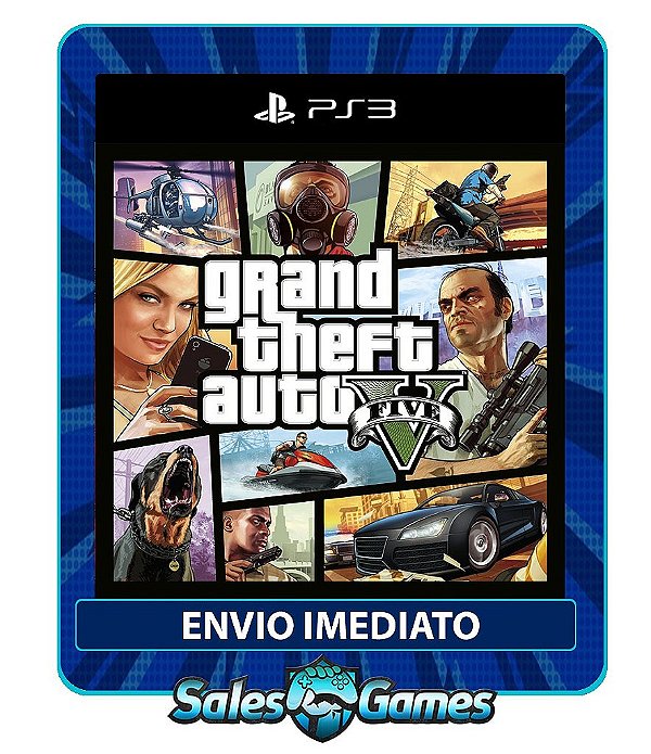 Gta 5 - Grand Theft Auto V - PS3 - Midia Digital
