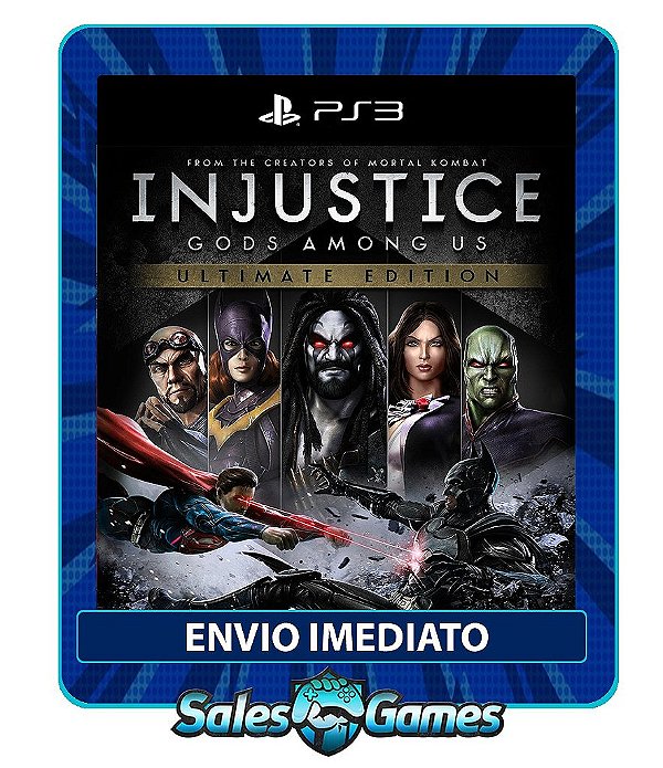 Injustice Gods Among Us - Ultimate Edition - PS3 - Midia Digital