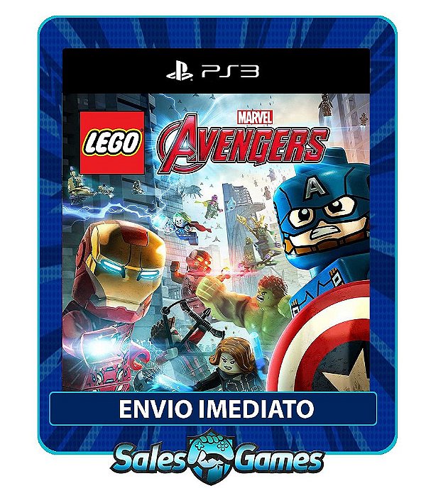 Lego Marvels Avengers - PS3 - Midia Digital