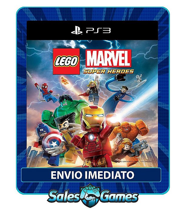 Lego Marvel Super Heroes - PS3 - Midia Digital