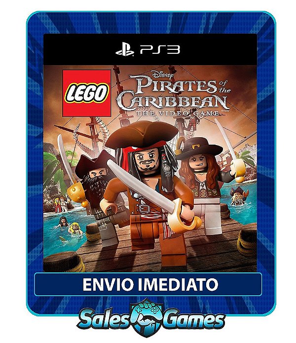 Lego Pirates Of The Caribbean - PS3 - Midia Digital