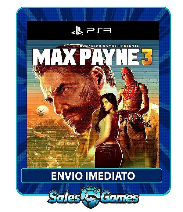 Max Payne 3 - PS3 - Midia Digital