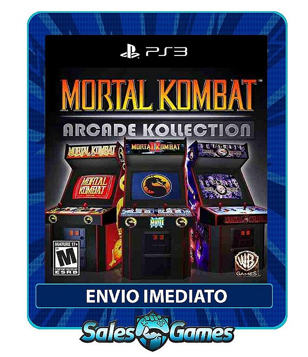 Mortal Kombat Arcade Kollection - PS3 - Midia Digital