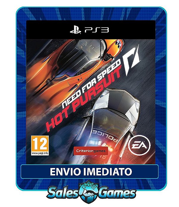 Need For Speed Hot Pursuit - PS3 - Midia Digital