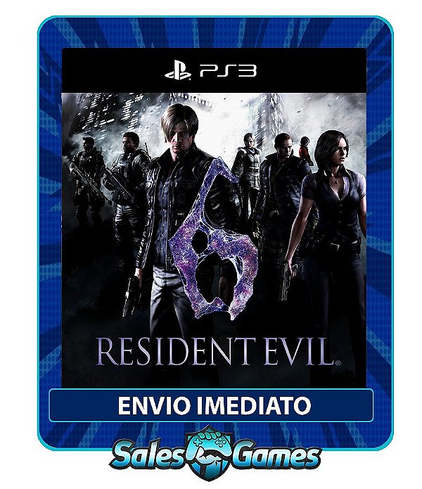 Resident Evil 6 - PS3 - Midia Digital
