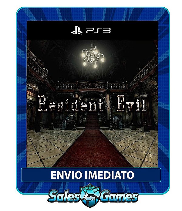 Resident Evil Remastered Hd - PS3 - Midia Digital