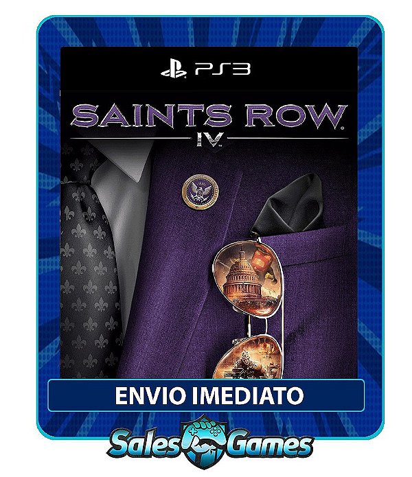 Saints Row Iv - PS3 - Midia Digital