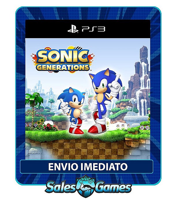 Sonic Generations - PS3 - Midia Digital