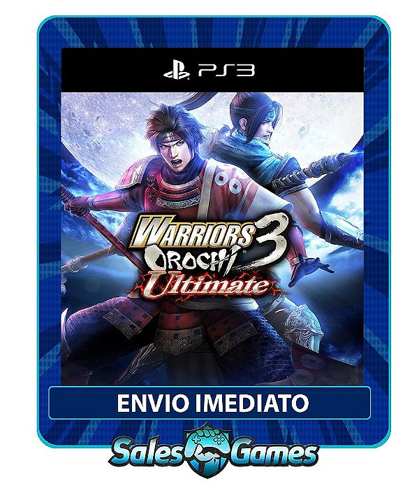 Warriors Orochi 3 Ultimate - PS3 - Midia Digital