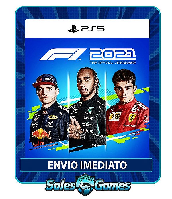 F1 2021 - PS5 - Edição Padrão - Primária - Mídia Digital
