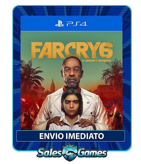 Far Cry 6- PS4 - Edição Padrão - Primária - Mídia Digital