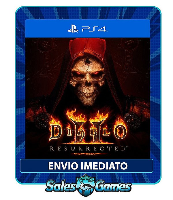 Diablo II: Resurrected- PS4 - Edição Padrão - Primária - Mídia Digital