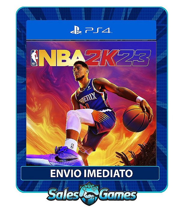 NBA 2K23 - PS4 - Edição Padrão - Primária - Mídia Digital