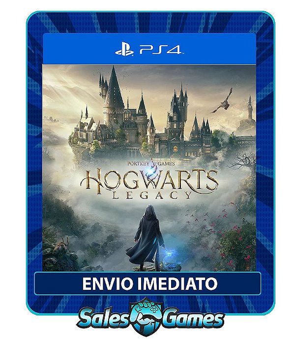 Hogwarts Legacy - PS4 - Edição Padrão - Primária - Mídia Digital.