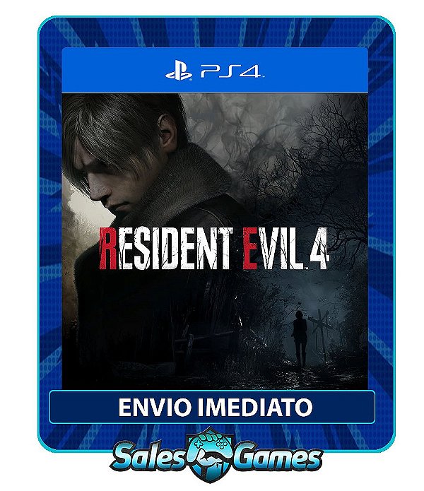 Resident Evil 4  - PS4 - Edição Padrão - Primária - Mídia Digital