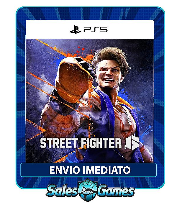 Street Fighter 6 - PS5 - Edição Padrão - Primária - Mídia Digital