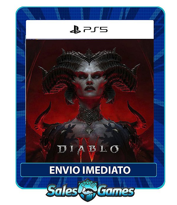 Diablo IV - PS5 - Edição Padrão - Primária - Mídia Digital