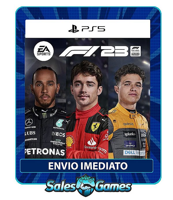 F1 2023 - PS5 - Edição Padrão - Primária - Mídia Digital.