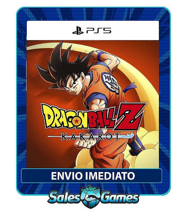 Dragon Ball Z: Kakarot - PS5 - Edição Padrão - Primária - Mídia Digital