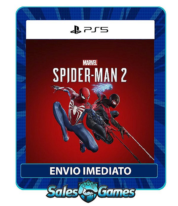 Marvel's Spider-Man 2 - PS5 - Edição Padrão - Primária - Mídia Digital.