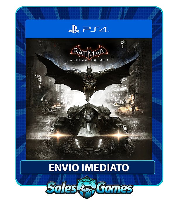 Batman: Arkham Knight - PS4 - Edição Padrão - Primária - Mídia Digital.