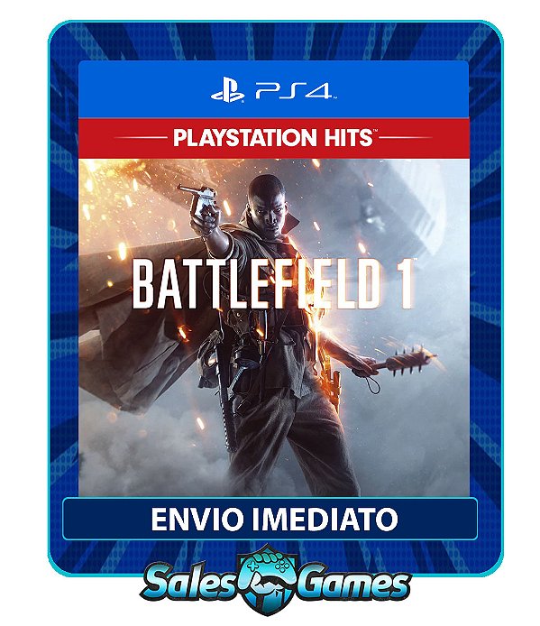 Battlefield 1 - PS4 - Edição Padrão - Primária - Mídia Digital.