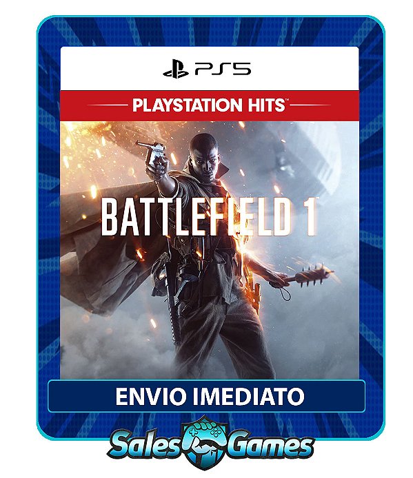 Battlefield 1 - PS5 - Edição Padrão - Primária - Mídia Digital.