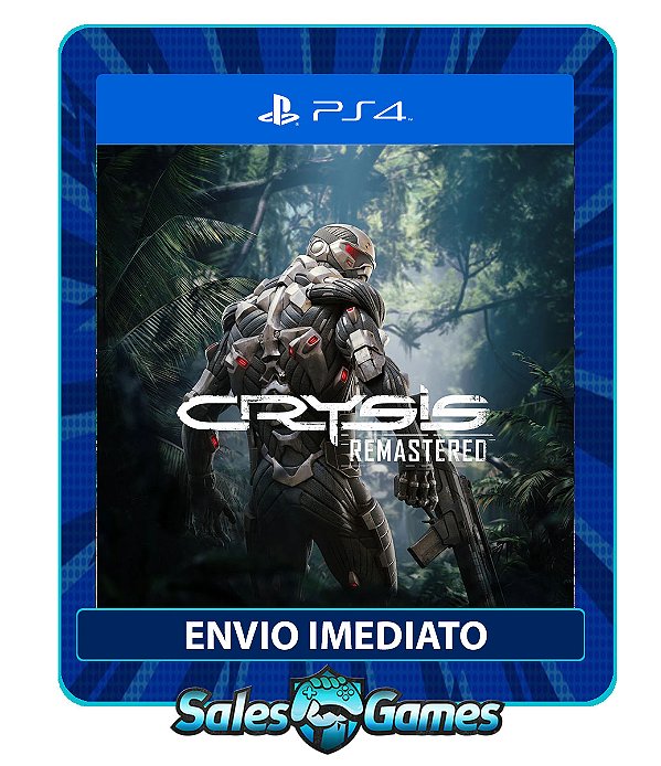 Crysis Remastered - PS4 - Edição Padrão - Primária - Mídia Digital.