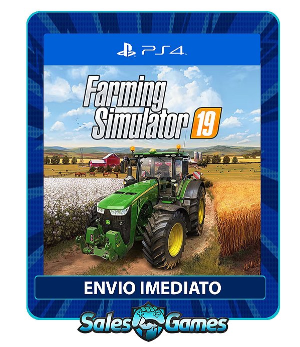 Farming Simulator 19 - PS4 - Edição Padrão - Primária - Mídia Digital.