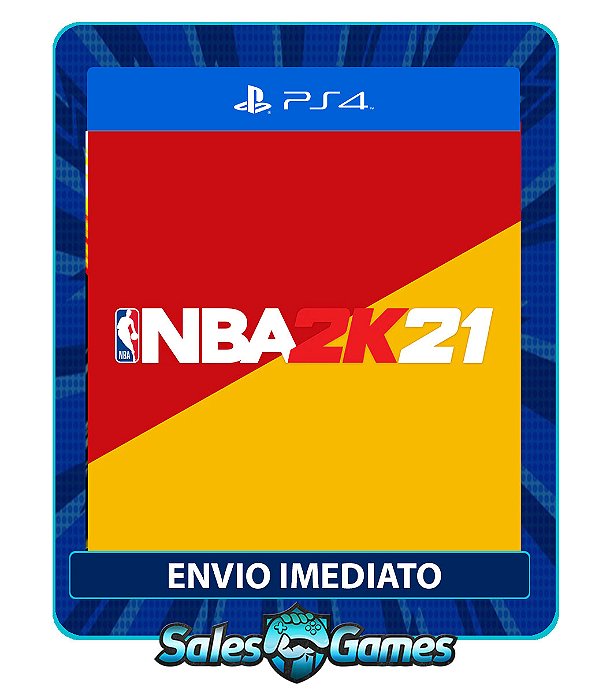 NBA2K21 - PS4 - Edição Padrão - Primária - Mídia Digital.