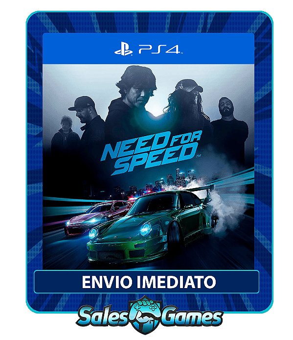 Need for Speed - PS4 - Edição Padrão - Primária - Mídia Digital.